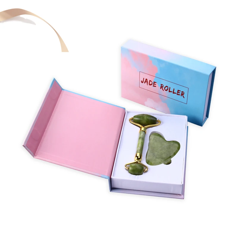 
Best 100%Natural Jade Private Label Factory Low Price High Quality Facial Anti Aging Rose Quartz Face Roller Massage 