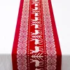 New Stock Printing Christmas Rectangle Table Cloth for Home Decorative 100% Polyester Assorted Patterns
