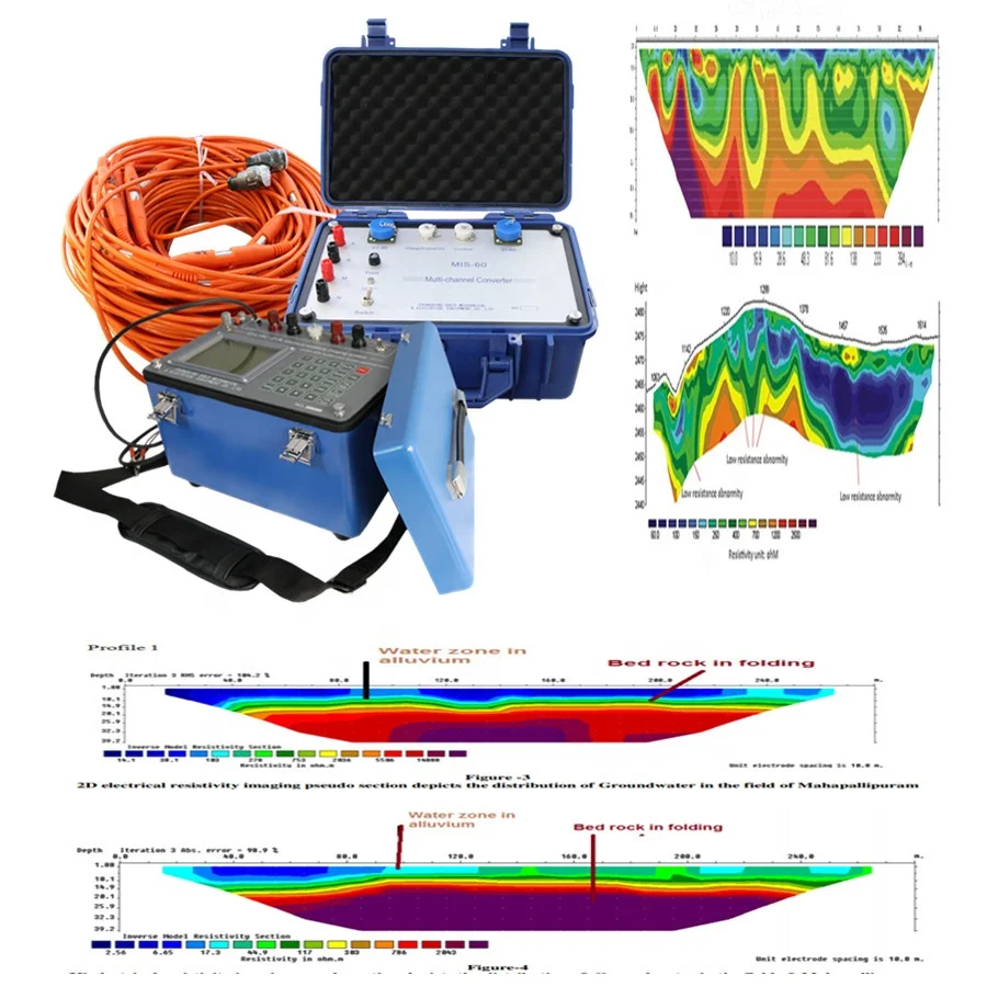 Geophysical Geo Electrical Resistivity Equipment Electrical Resistivity