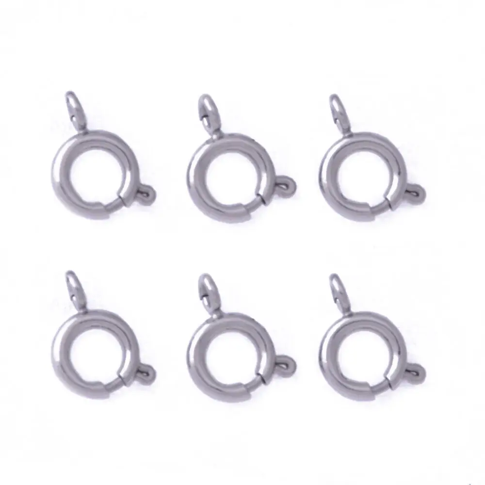 Stainless Steel Spring Clasps - Durable Jewelry Connectors