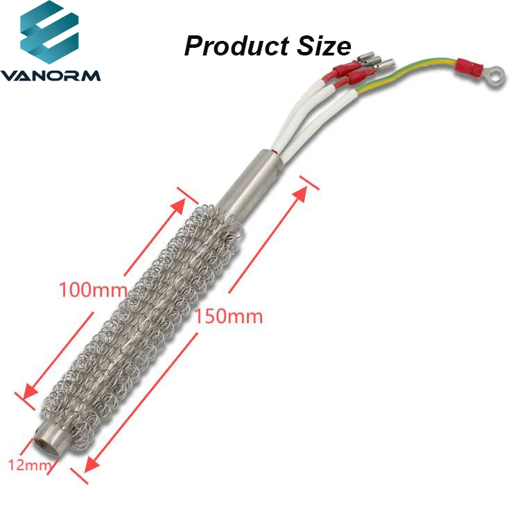 Electric Heater 12x150mm Finned Ignitor