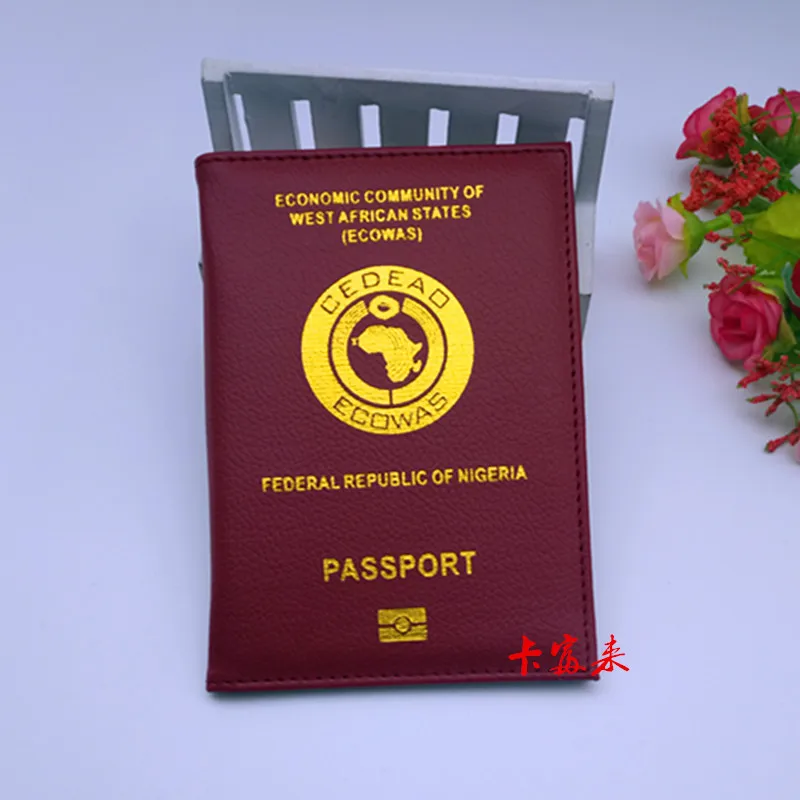 Ghana Nigeria West Africa Ecowas Passport Travel Passport Holder Cover