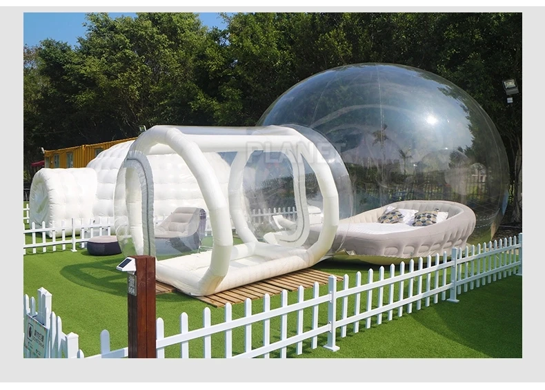 inflatable outdoor bubble tent