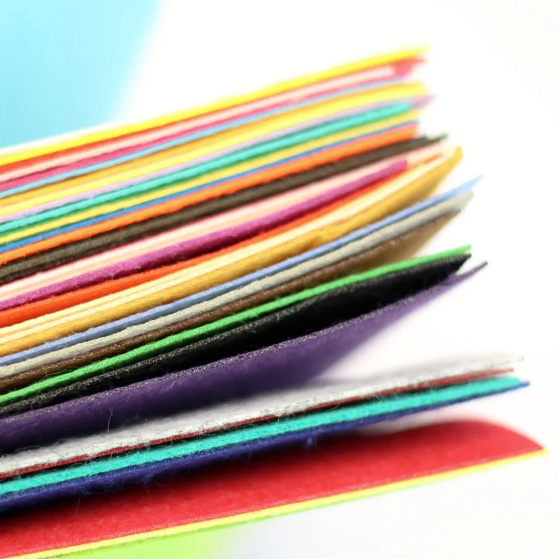 40colors for you choose polyester felt used in packaging