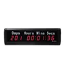 High Clear High Brightness Waterproof 9 Digits LED Digital Timing Clock