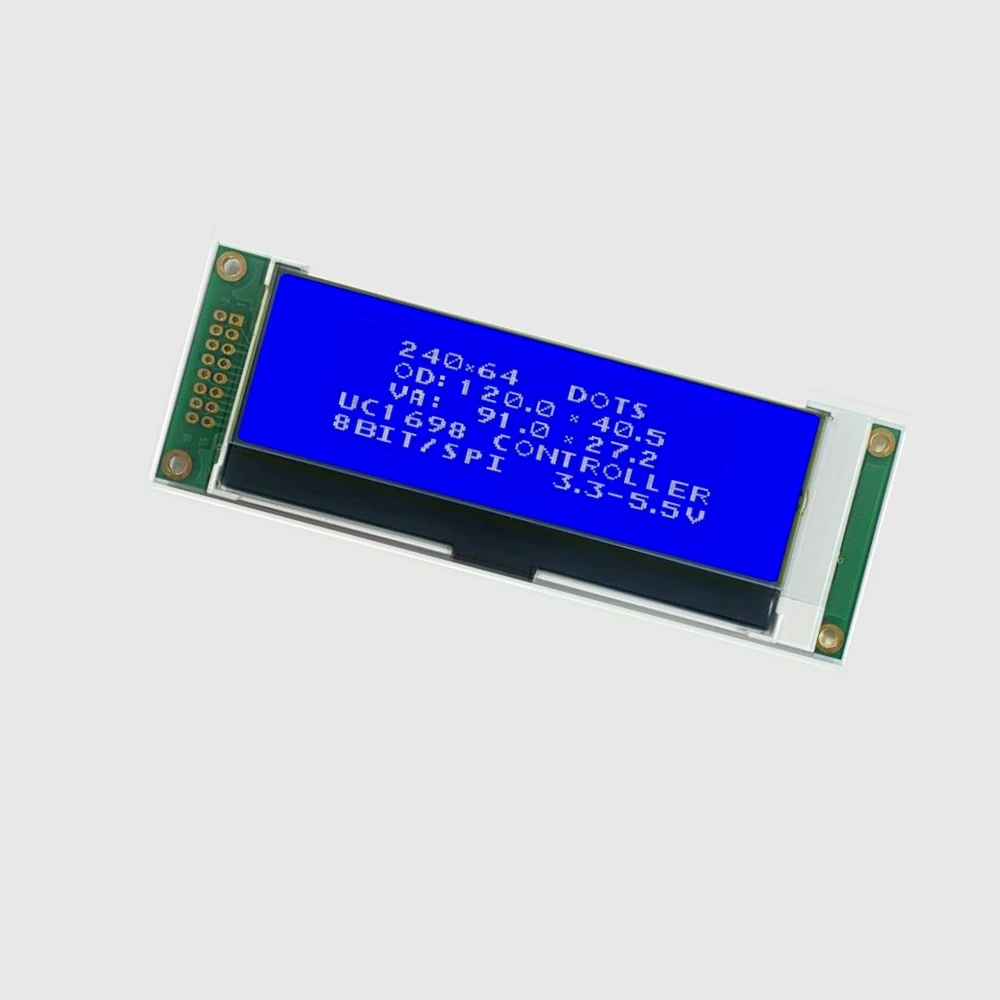 blue backlight lcd module 24064 made in china