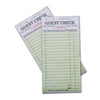 Large stapled restaurant bill book check order pad guest check for hotels