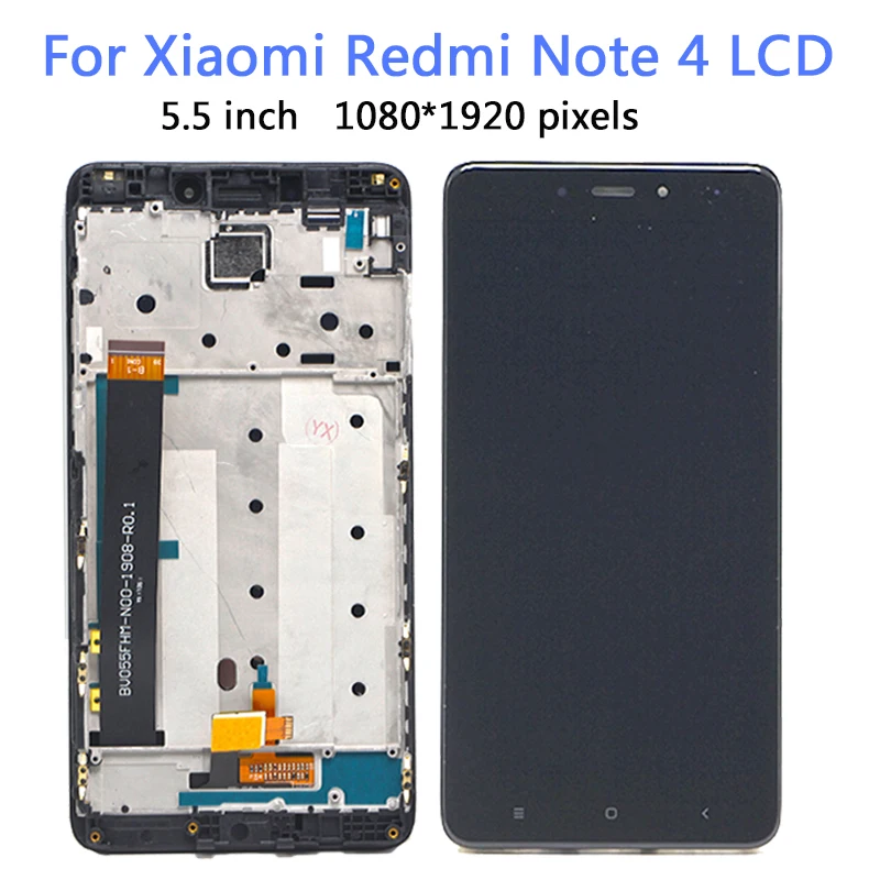 Lcd Touch Screen For Xiaomi Redmi Note 