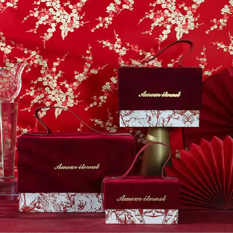 Custom Logo Luxury Large Dress Packaging Box Wedding Dress Box With