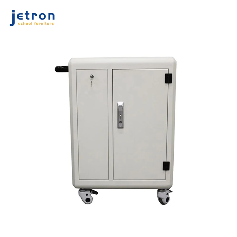 
Cell phone move charging station locker laptop and tablets disinfection and charging integrated cart 