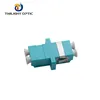 Turquoise LC/UPC OM3 Duplex Multi-Mode Fibre Optic Coupler Manufacturer