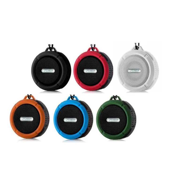 China Factory Direct Sale Portable Wireless Mini C6 Waterproof Bluetooth Speaker wireless speakers radio small speakers - ANKUX.COM