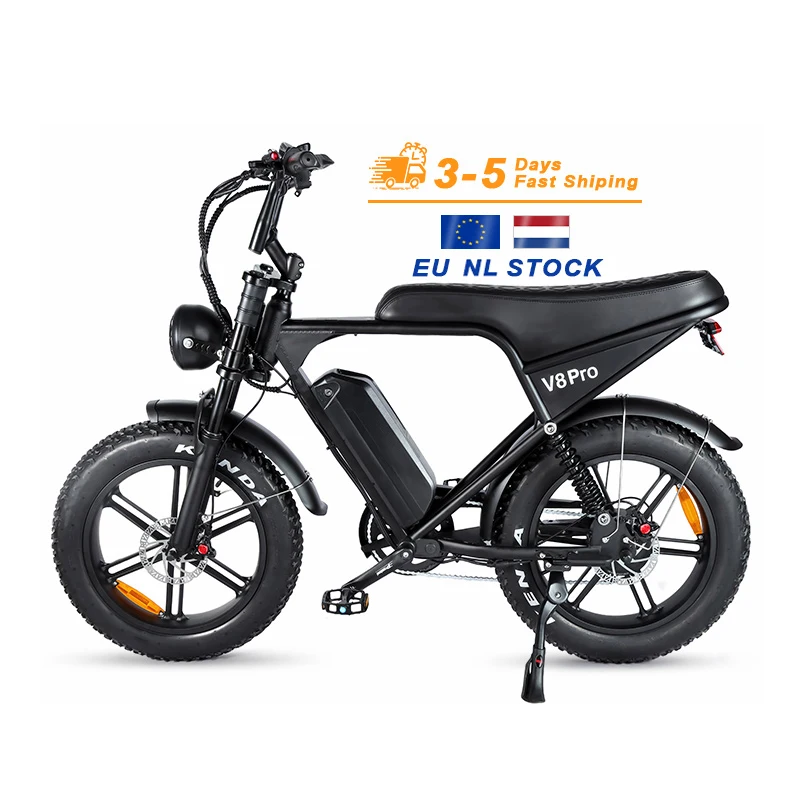 OUXI V8 Pro Max Electric Mountain Bike 250W/500W/1000W 48V Fat