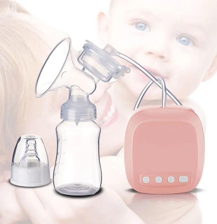 Electric Breast Pump Mute Automatic Breastpump Baby Infant Feeding With USB 