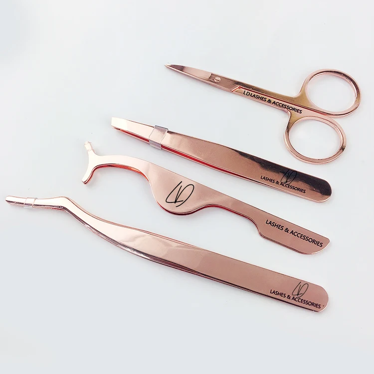 Wholesale Personalized Eyebrow Tweezers Low Moq Make Your Own Logo