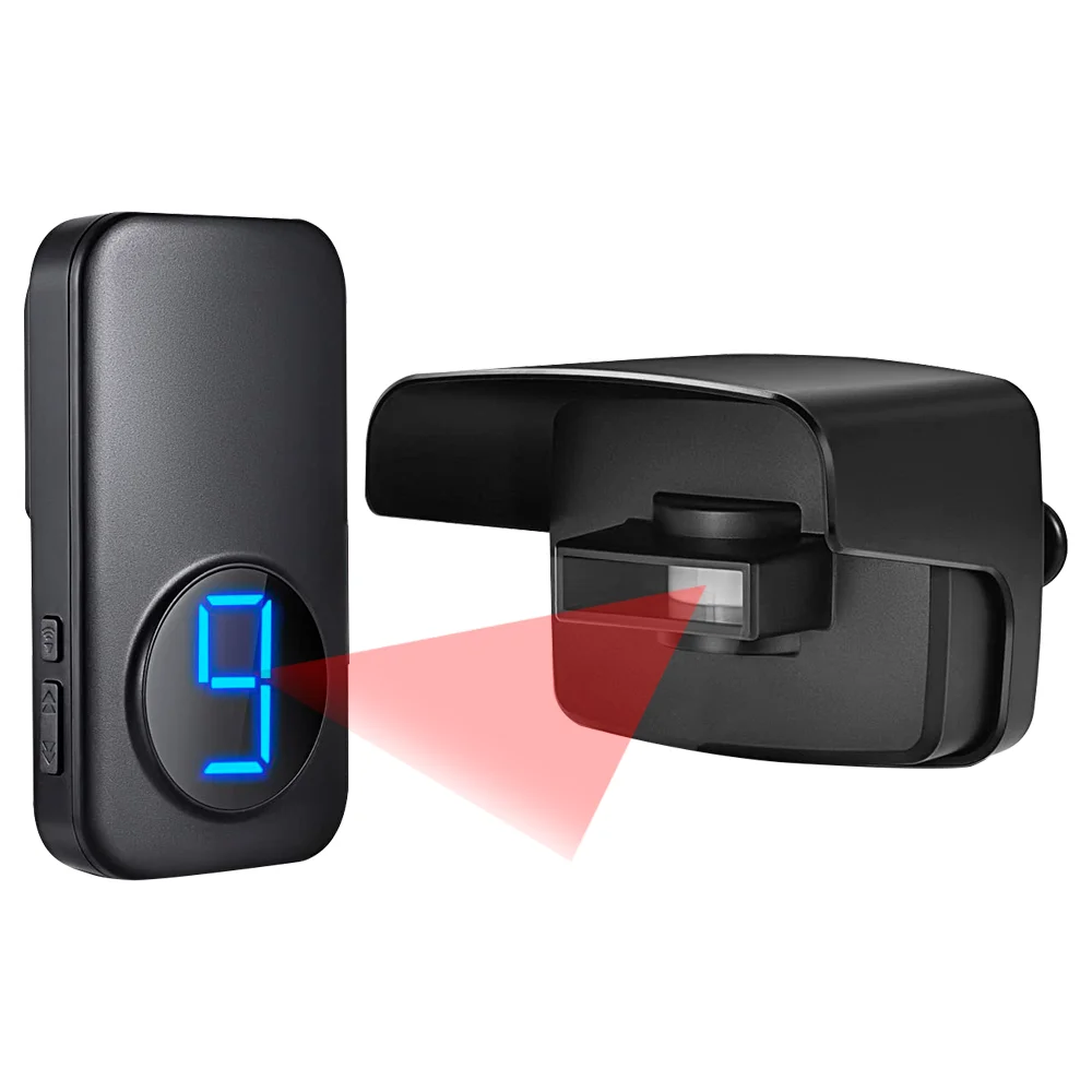 125dB Bike Alarm Wireless Vibration Motion Sensor Waterproof Motorcycle ...