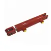 precision honing tube single acting hydraulic cylinder with exhaust silencer muffler