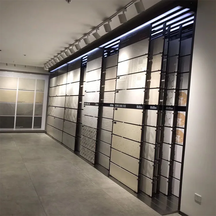 Quality Guarantee Strong Practicality Wall Tiles Display Rack Ceramic