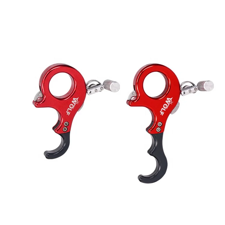 Archery Arrow Hunting Release Aids 3 Or 4 Fingers Grip Caliper Compound