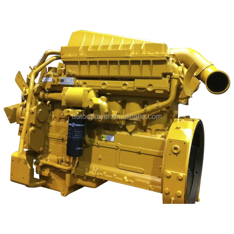 Shanghai Diesel Engine C6121zg50 Cat 3306 Sc11cb220g2b1 Sdec Diesel ...