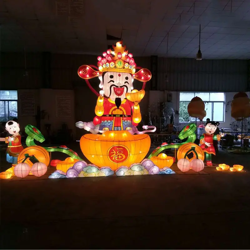 Attractive Animal Crocodile Lighting Festival Chinese Lanterns Buy