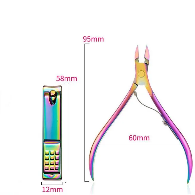 product best quality  pedicure tools  beauty set professional manicure tools 7 pcs manicure set-5