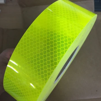 Self Adhesive Reflective Yellow Hi Vis Safety Marking Conspicuity Tape ...