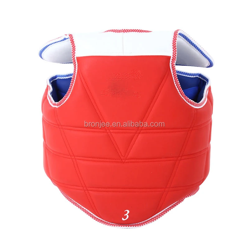 Gazechimp Chaqueta Protector de Pecho de Karate Taekwondo Sanda Entrenamiento Competici/ón Unisex Adulto Duradero