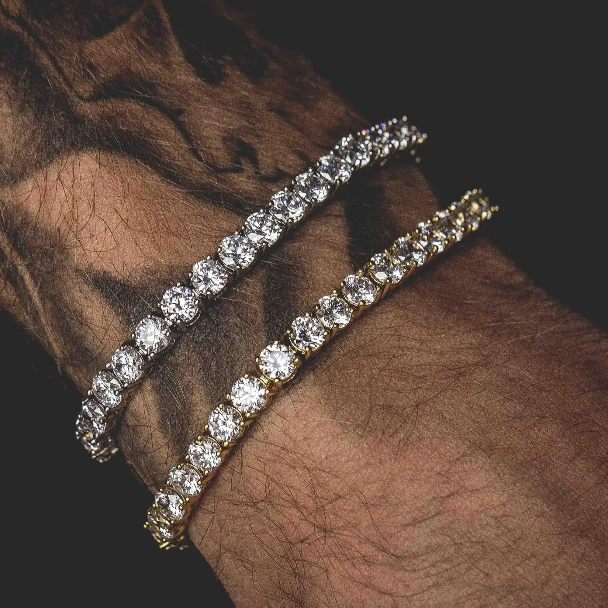 3mm tennis bracelet mens