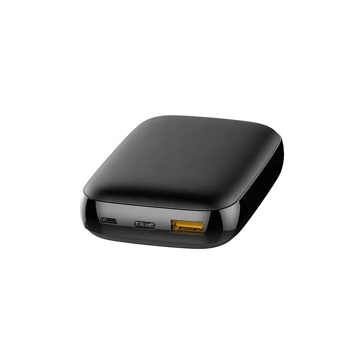 
10000mah Qualcomm Quick Charge 3.0 Type C 5V/3A input Portable Charger External Battery Pack Power Bank 