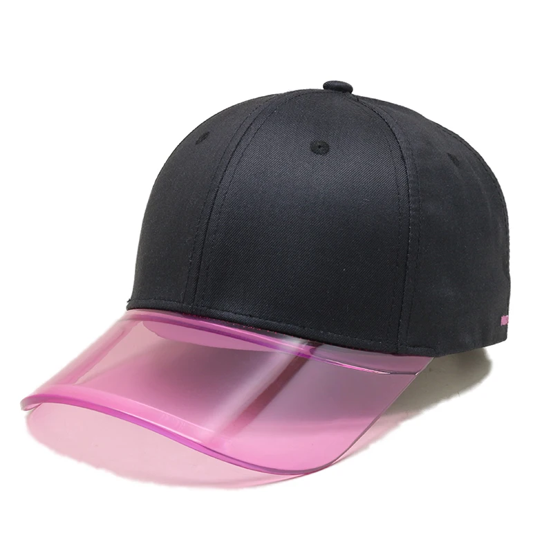 

transparent un visor cap,100 Pieces, Customized