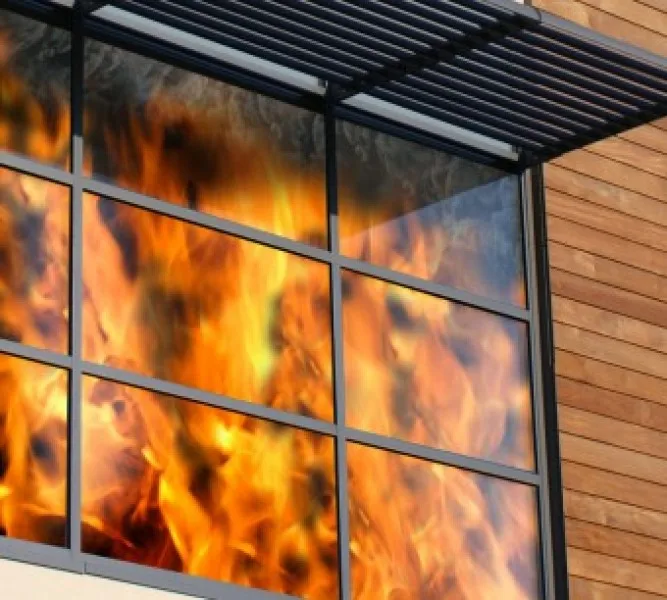 Transparent heat resistant glass ceramic glass used as fireplace doors glass
