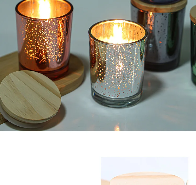 product luxurious 95ml glass candlestick holder unique candle jars for home decoration for christmas-1