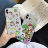 Skid-proof Transparent clear cute cartoon toy story group picture soft TPU phone case for iPhone 6/7/8/X/XS/XR/XS MAX