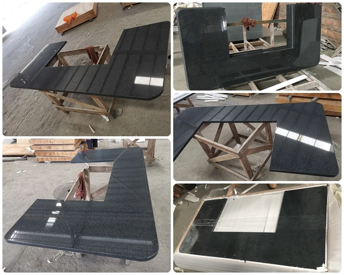 Wholesale Price Natural Grey Granite Outdoor Kitchen for BBQ Island