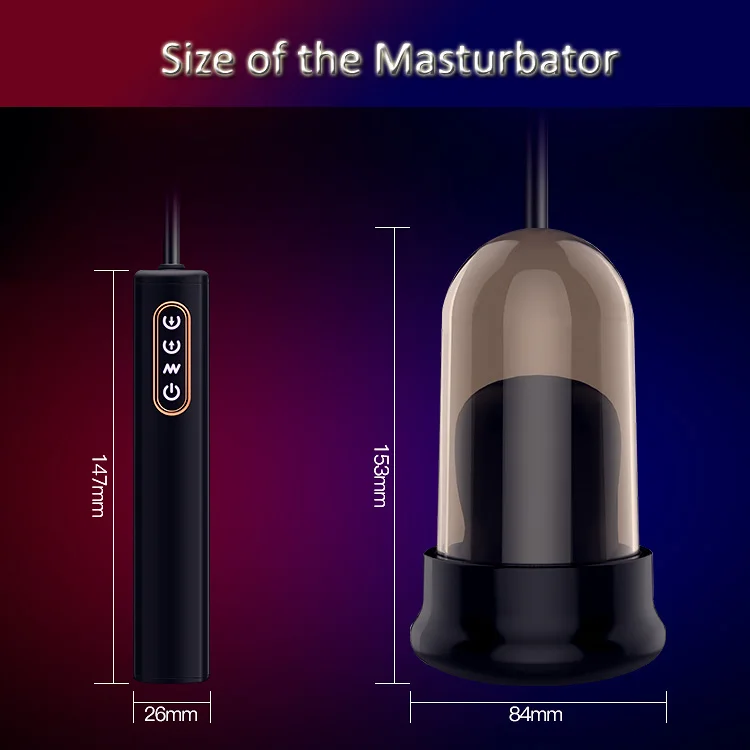 Automatic Sucking Masturbator Mens Masturbation Telescopic Aircraft 