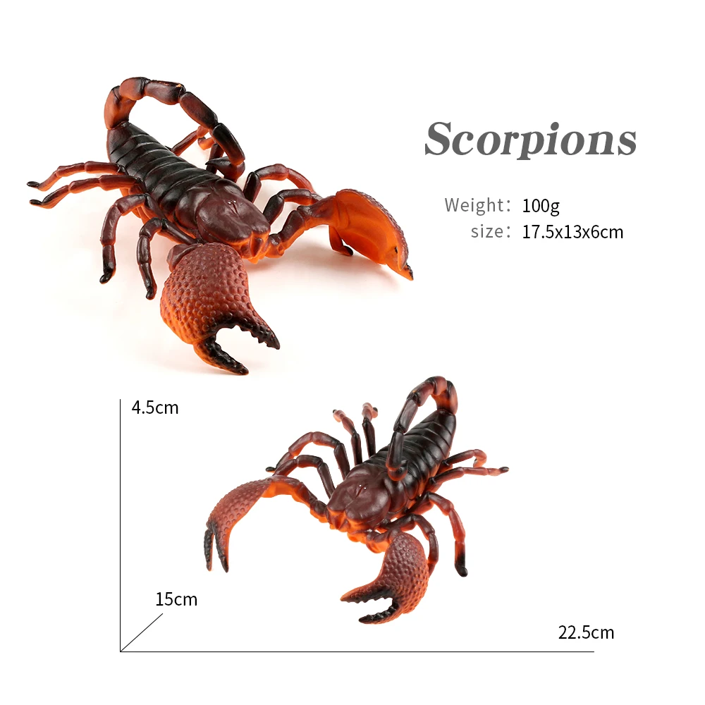 plastic scorpion toy