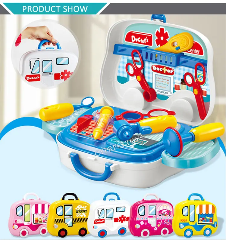 Juguete De Cocina 2 In 1 Suitcase Baby Toy Kitchen Toys Pretend Play