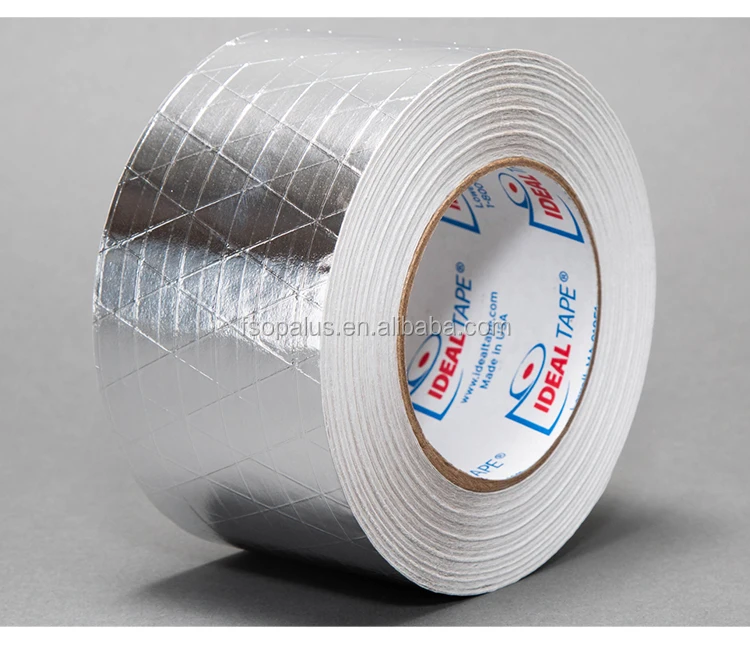 Hvac Alu Glass Fiber Reinforced Aluminum Foil Tape - Buy Glass Fiber ...