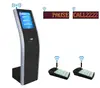 17 Touch Screen Queue Management System Ticket Dispenser Kiosk in Bank/Market/Clinic/Government/Hospital