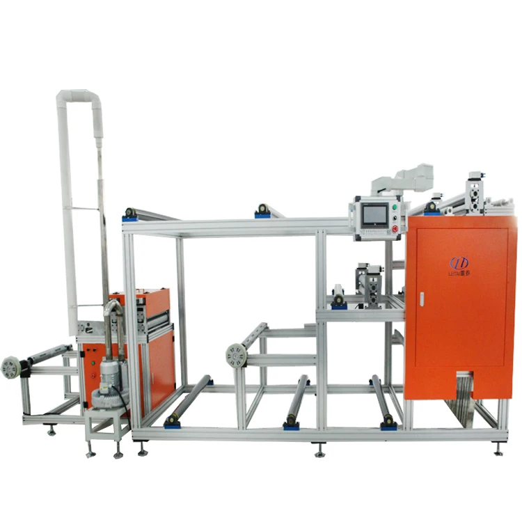 Leitai High Temperature Resistant Servo Rotary Pleating Machine For Air