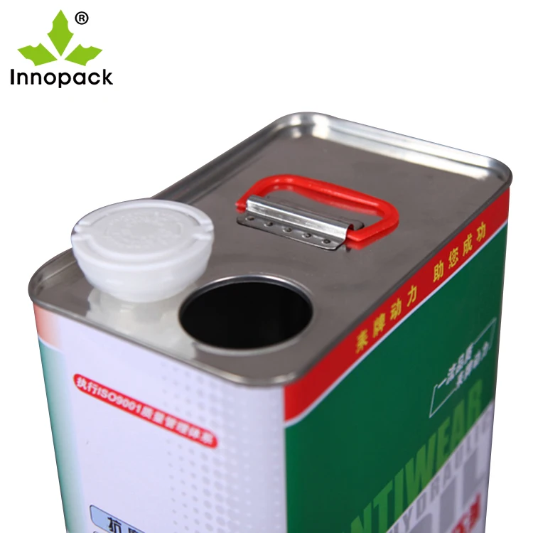 5l Olive Oil Can Cooking Oil Empty Tin Can/pot Metal Tinplate For