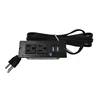 US plug 2 outlet conference desktop electric extension power strip tabletop socket with usb