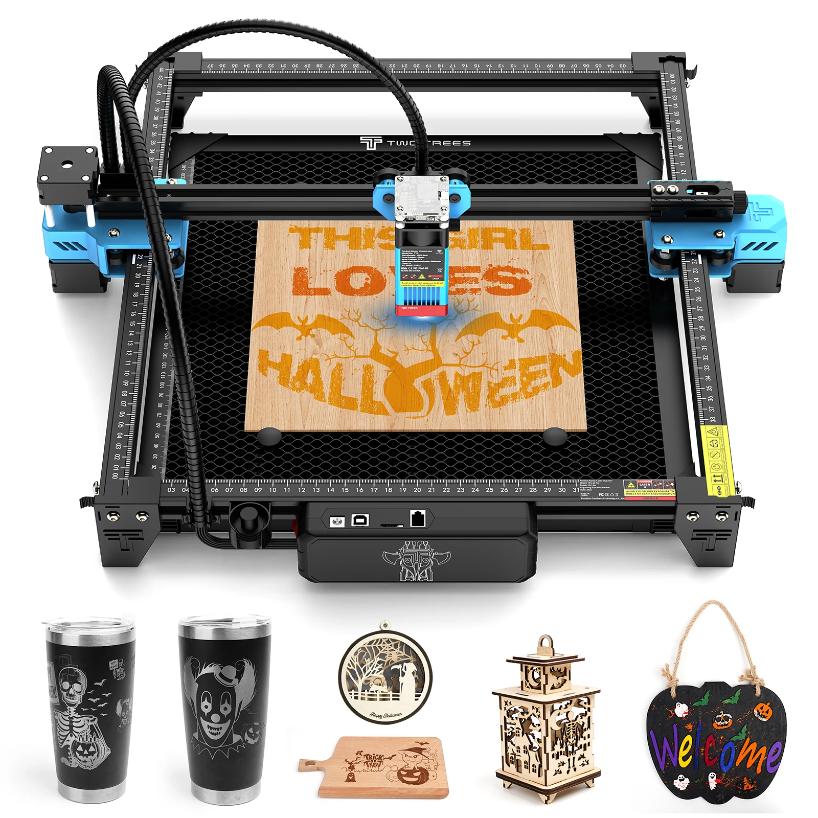 TWOTREES TTS 5.5W Laser Engraving Machine - Precision & Speed