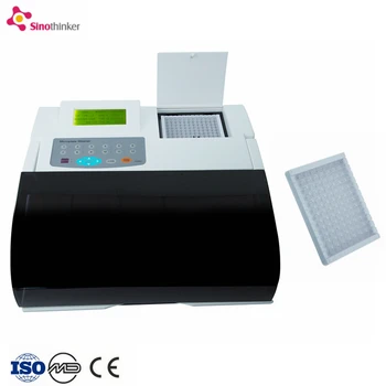 Elisa Washer Reader And 96 Well Microplate Washer With Elisa Plate