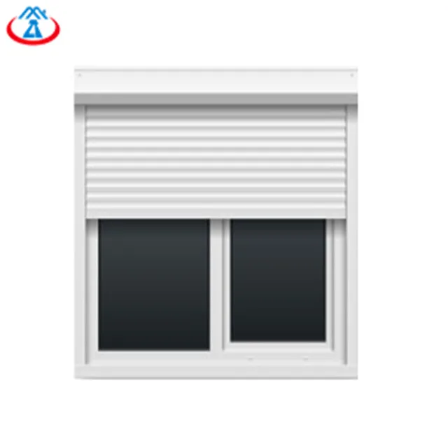 White 1400mmW*1400mmH  45mm Width Of The Slat Electric Insulated Sound Insulation Roll up Shutter Window