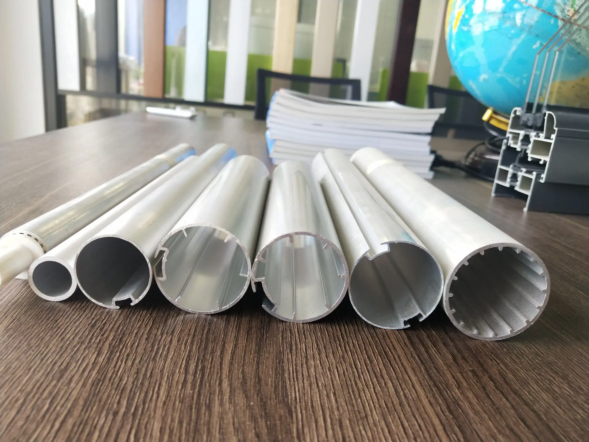 型材铝件窗帘窗帘 20毫米 25毫米 28毫米 38毫米铝管用于卷帘