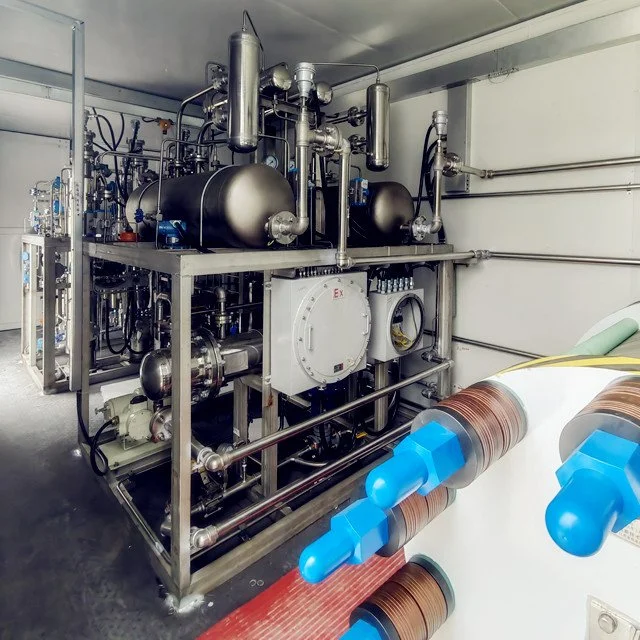 Container Type Water Electrolysis Green Hydrogen Production Generating ...