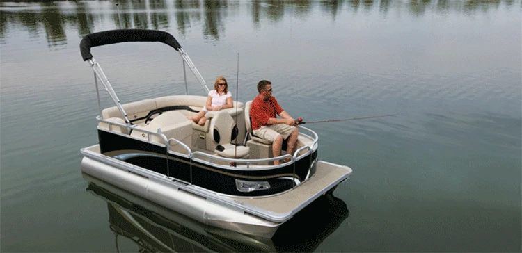 kinlife rts 2 人小型电动铝双体船渔船出售