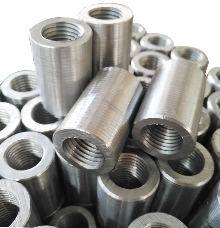 在库存工厂供应商的建筑材料机械拼接钢筋耦合器